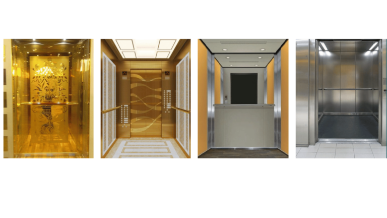 SS Etched & Gold Finish Cabins