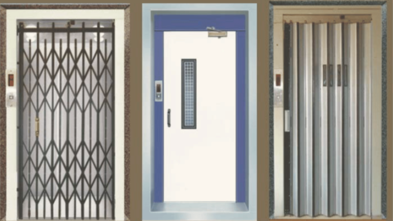 manual door elevators